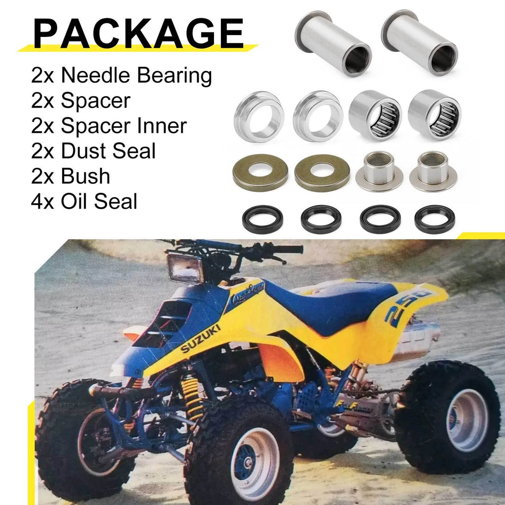 Swing Arm Bearing Seal Rebuild Kit for Suzuki Quadracer 500 LT500R (1987–1990)