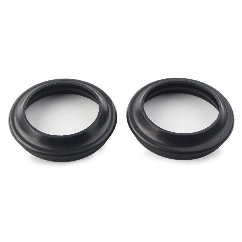 2X Front Fork Damper Shock Absorber Dust Seals for Motorcycle (35X48MM)
