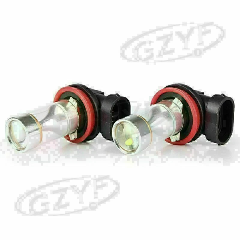 2pcs H11 led 30W LED White Fog Light Head Tail Driving Light Bulb DRL Lamp