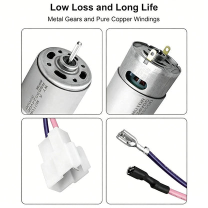 24V RS555 DC Motor Kit for Belt Conveyors Cutting Machines (2010–2023)