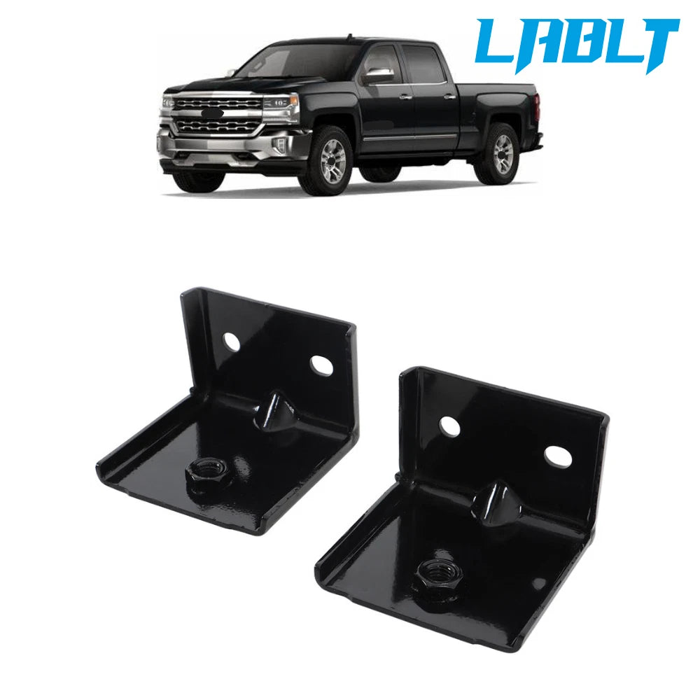 Set of 2 Bumper Brackets for Chevy Silverado 1500 (2016–2018)