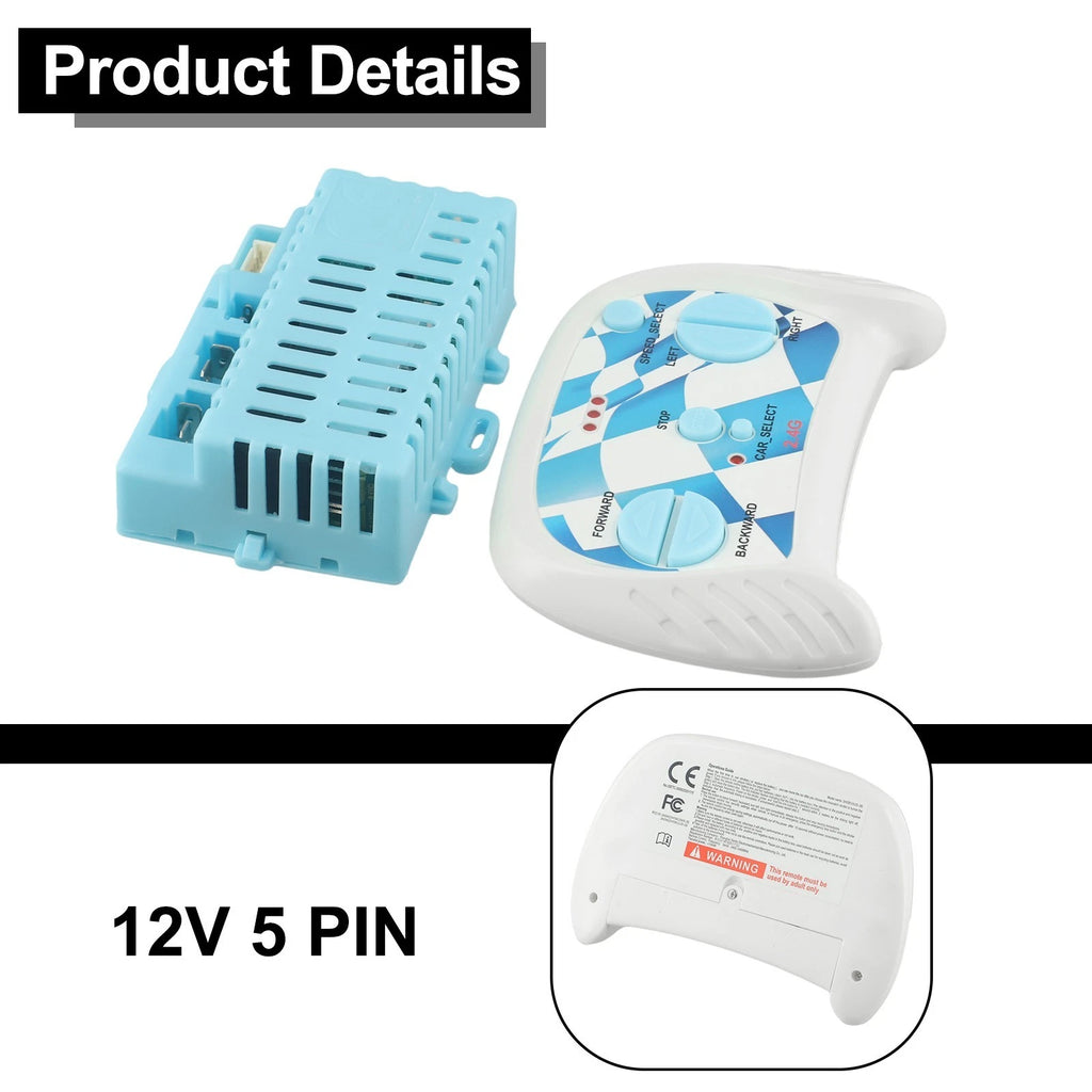 2X 4G Transmitter Control Box Receiver for Electric Car