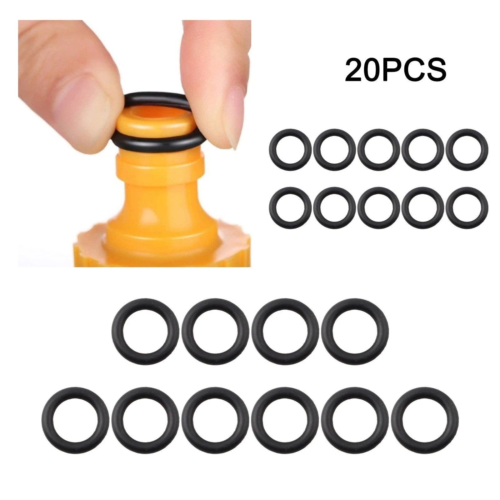 20PCS Rubber O-ring for Connector Tool