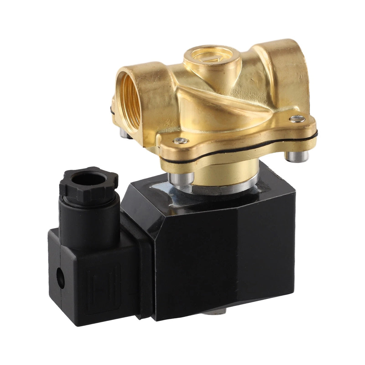 1/2" Brass Solenoid Valve for Compact Applications