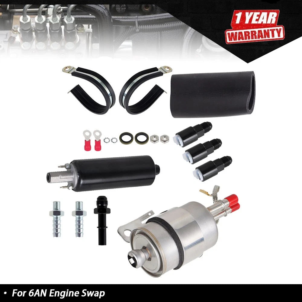 Fuel Filter Fuel Pump Kit for LS Engine Swap (6AN)