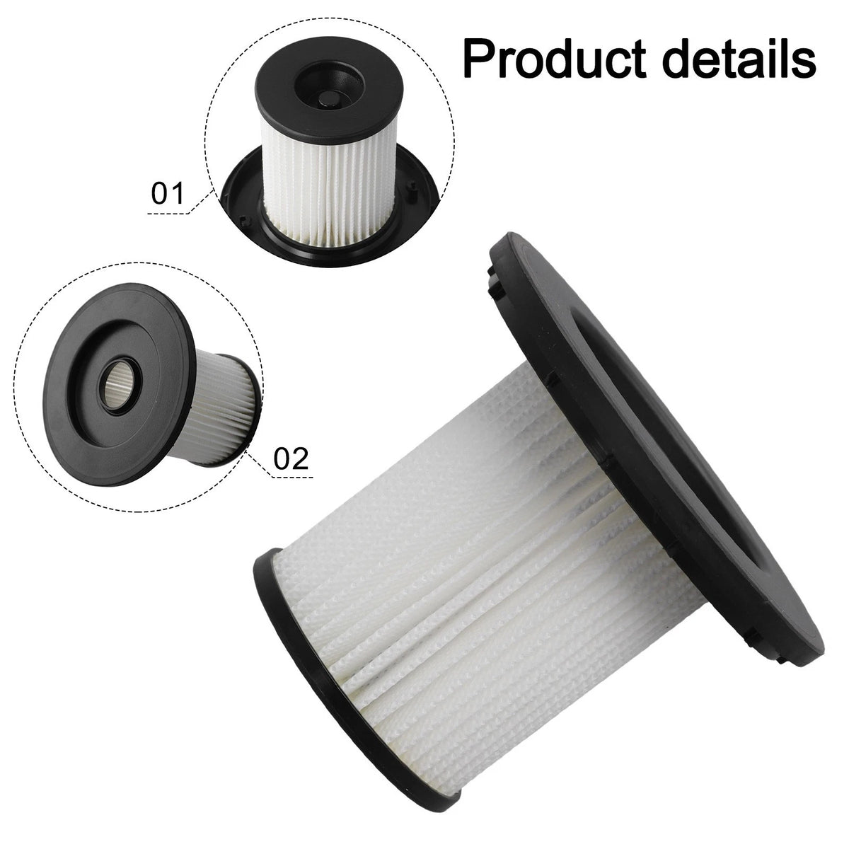 Replacement Filters for Bosch Unlimited Series (Vacuum)