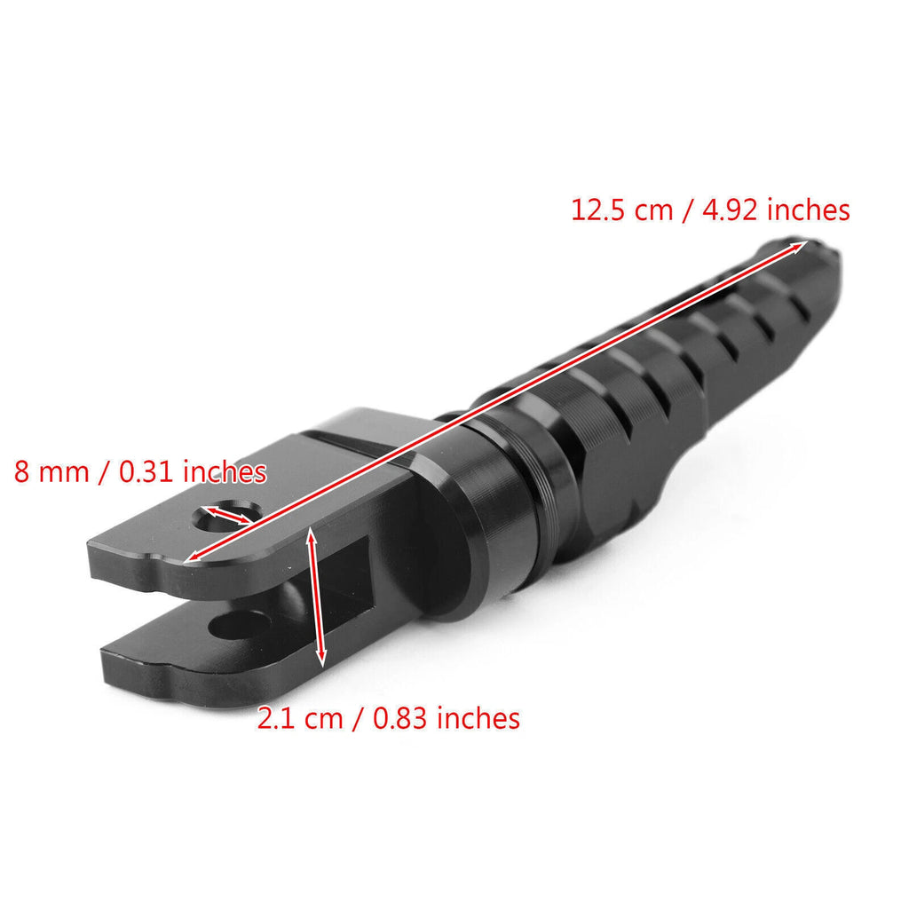 Front Footrests Foot Pegs for BMW R nineT Scrambler/Pure F900R F900XR (2014–2023)