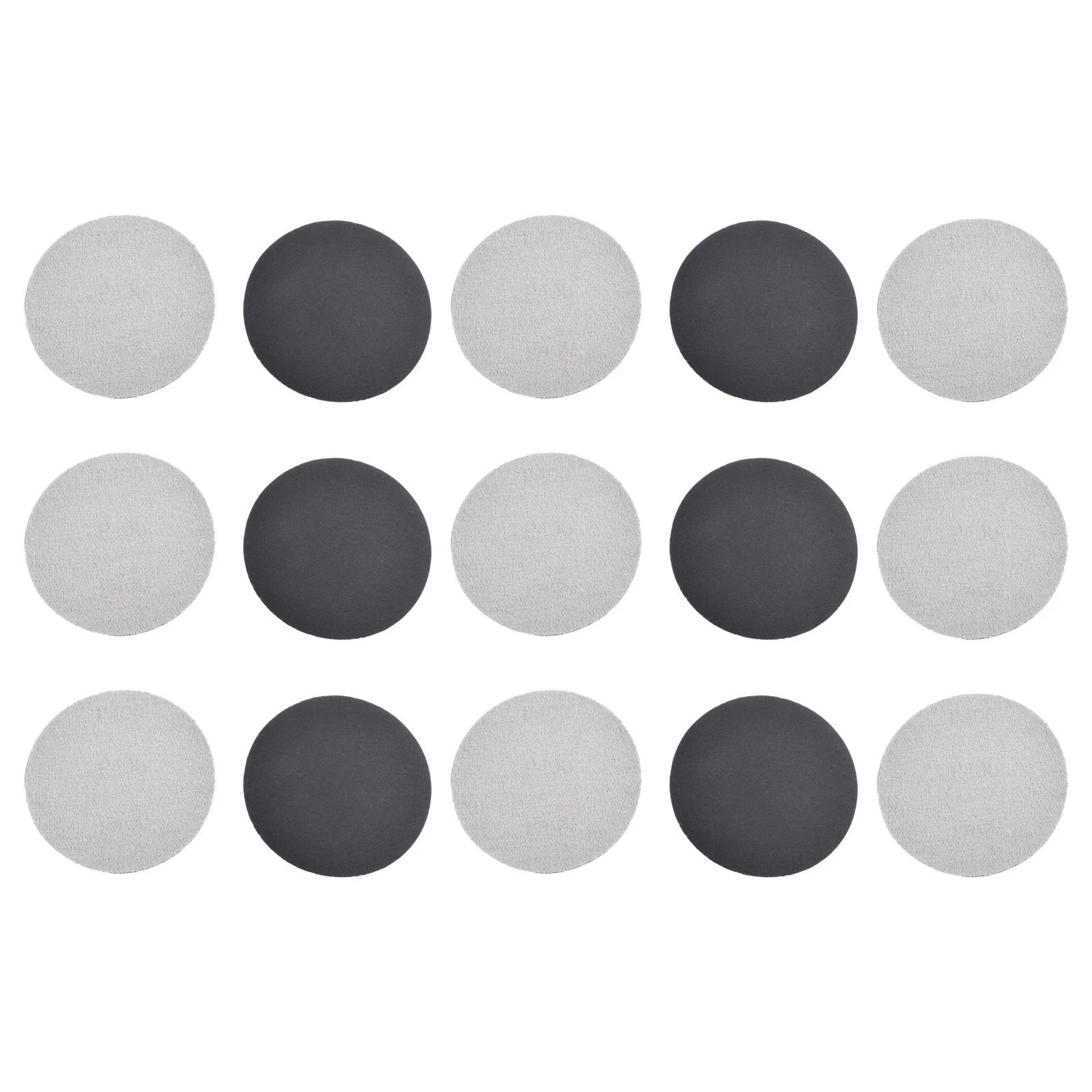 30-Pack 1.7 Inch Hook & Loop Wet/Dry Sanding Discs 800-3000 Grit