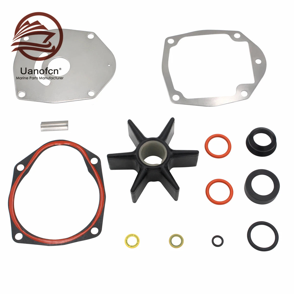 Water Pump Impeller Repair Kit for Mercruiser Alpha 1 Gen 2 (1991–1997)