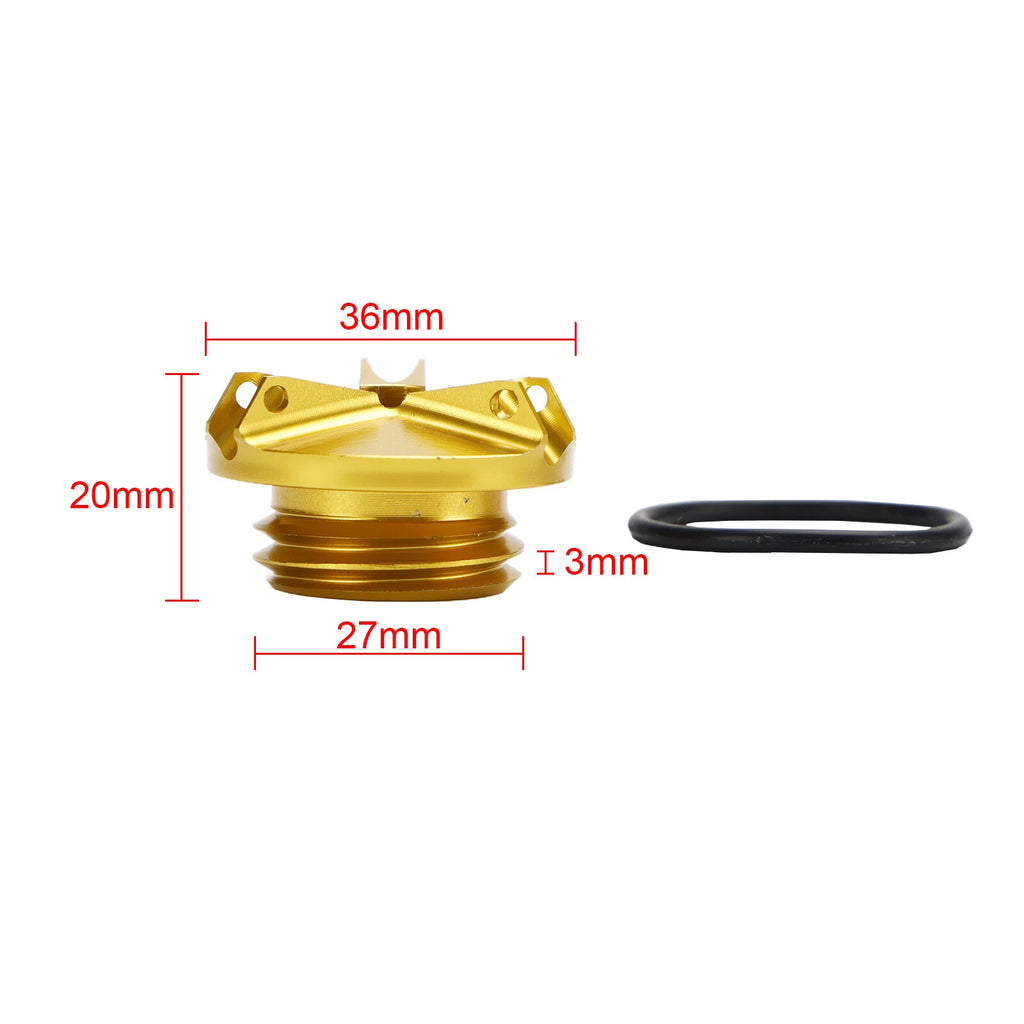 Oil Filler Cap for Yamaha FZ1 FZ6 FZ6R FZ8 FZR250/R FZS 600 1000 (2001–2016)