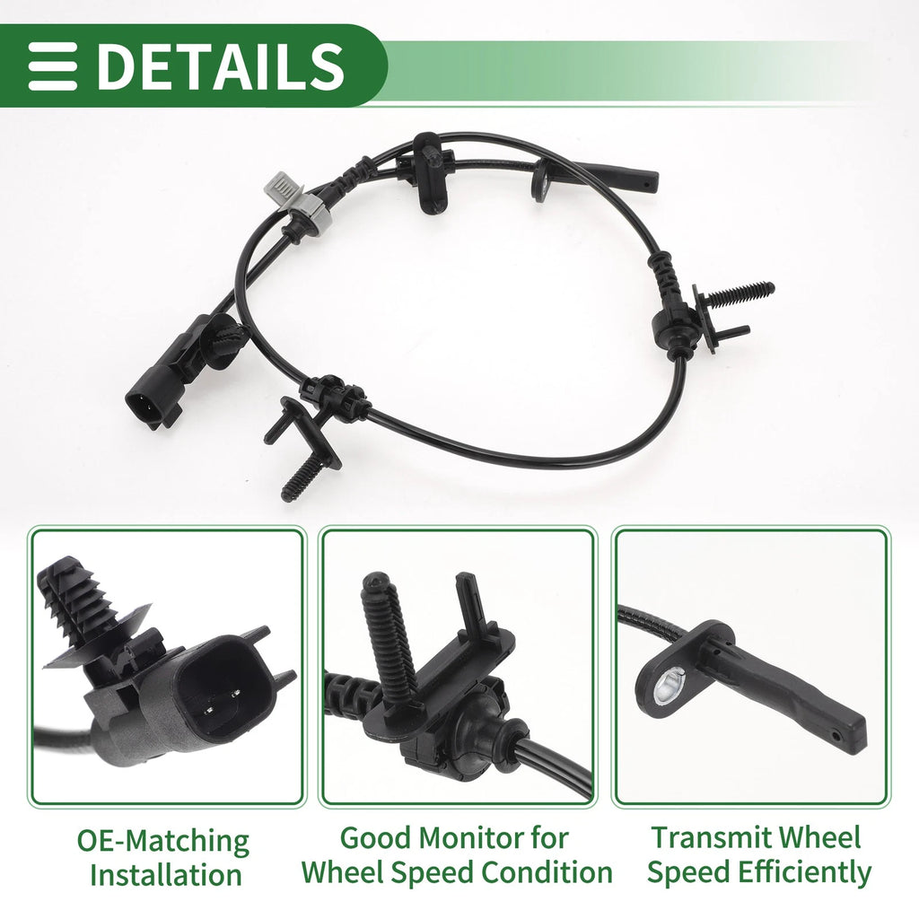 ABS Wheel Speed Sensor No. 23378112 for Cadillac CT6 (2017–2020) Rear Left
