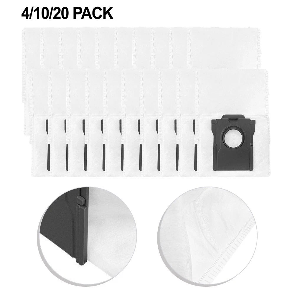 Dust Bags for Dreame L10s Ultra Gen 2 D10 Plus Vacuum (No Part Numbers)