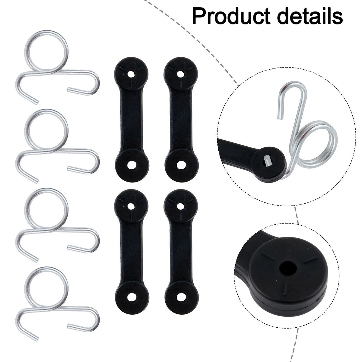 Replacement Straps and Hooks for Lawn Mowers (Effortless Installation)