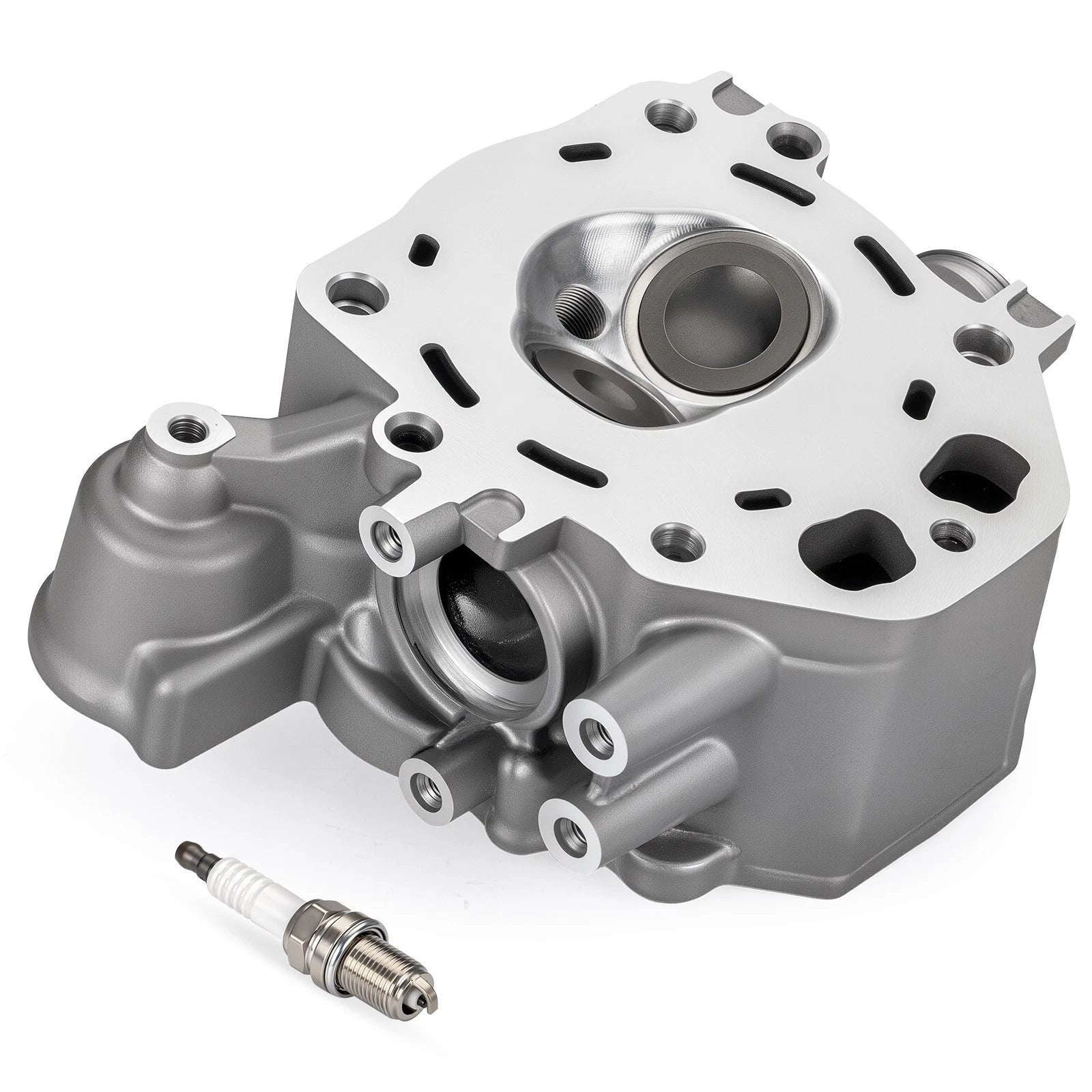 Cylinder Head Valves Kit with Spark Plug for Honda Foreman 500 TRX500 (2012–2019)