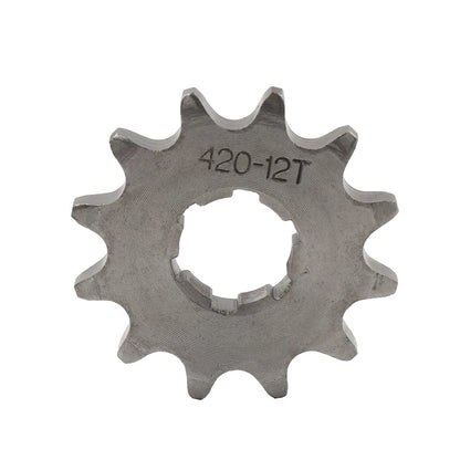 420 Chain 20mm 12T Front Sprocket For ATV Pit Bike 110cc 125cc 140cc