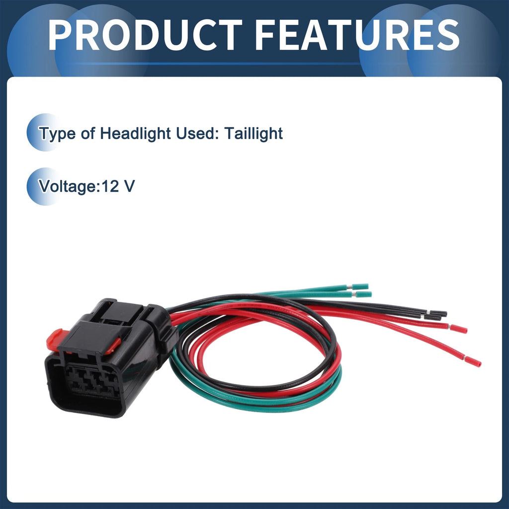 Headlight Wiring Harness Assembly for Ram 1500 (2002–2006) 28cm L 1 Pcs