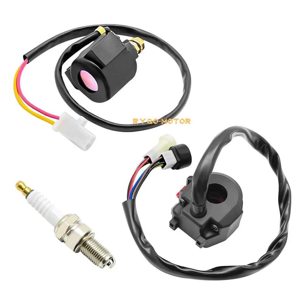 Handlebar Switch Relay Spark Kit for Yamaha YFM225 YFM250 YFM350 (1986–1994)