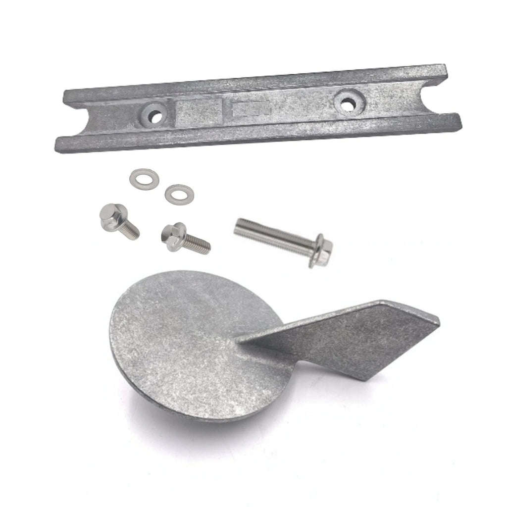 Trim Tab & Bracket Anode for Yamaha F75 F80 F90 F115 (1999–2023) 67F-45371