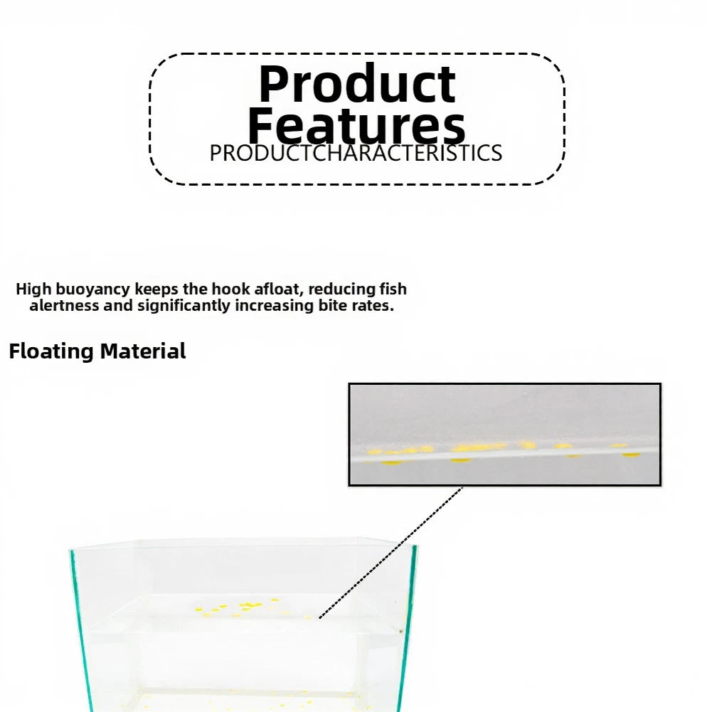 50pcs Floating Yellow Corn Baits for Carp Fishing