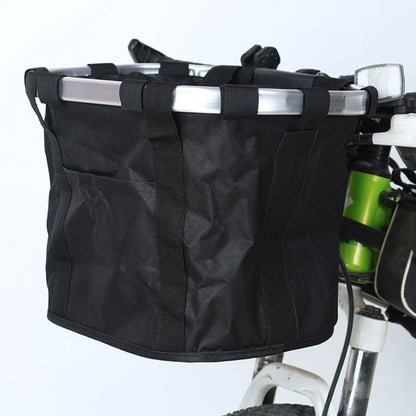 Waterproof Foldable Bicycle Basket for Front Mount (36x24x26cm)