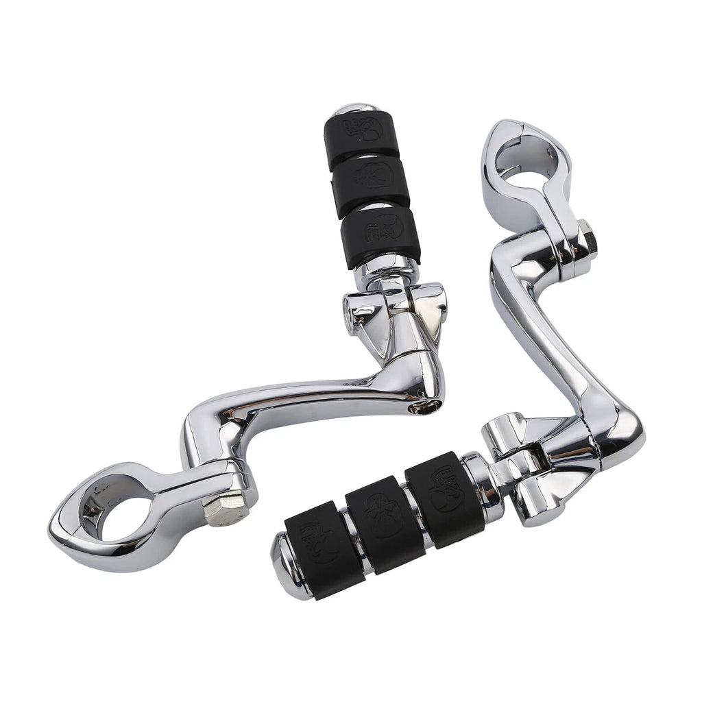 1 1/4" Highway Engine Guard Foot Peg Mount for Harley Touring Electra Glide (2014–2023)