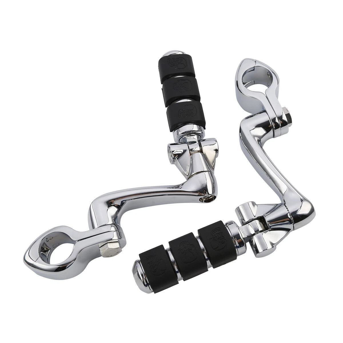 1 1/4" Highway Engine Guard Foot Peg Mount for Harley Touring Electra Glide (2014–2023)
