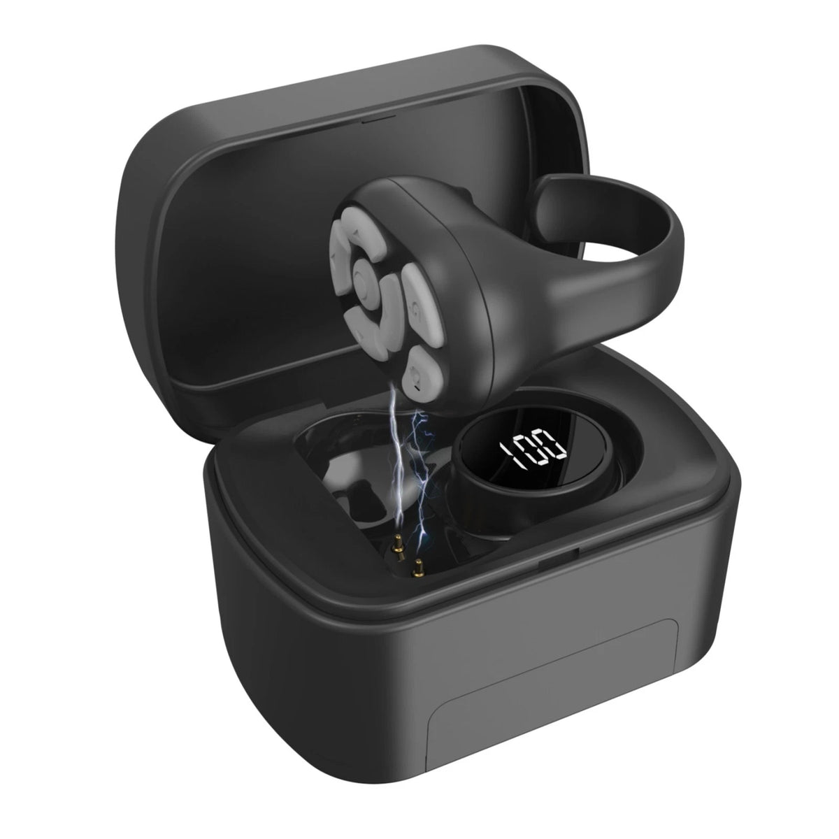 Black Remote Control Scrolling Ring for Versatile Tool