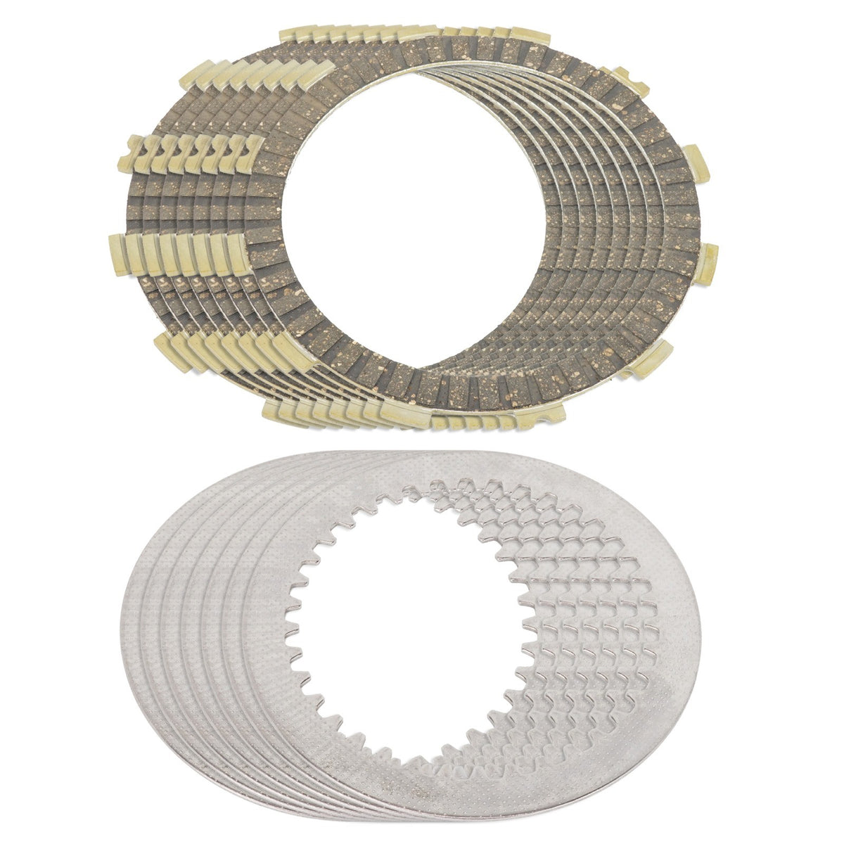 Clutch Kit Friction and Steel Plates Replacement for Kawasaki KDX250 (1984–1994)