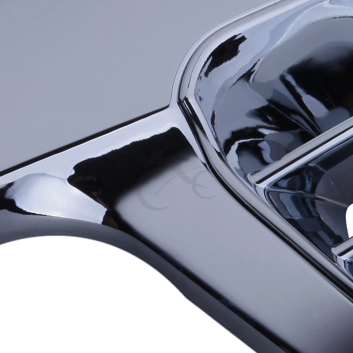 Chrome Saddlebags Scuff Covers Trims for Honda Goldwing 1800 (2001–2011)