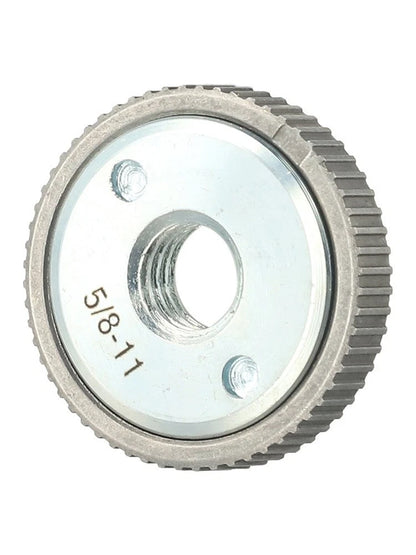Secure Locking Nut for Angle Grinder (Quick Release, Silver)