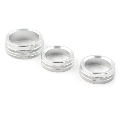 Air Conditioner Switch CD Button Knob for Dodge Challenger (2015–2020) Silver
