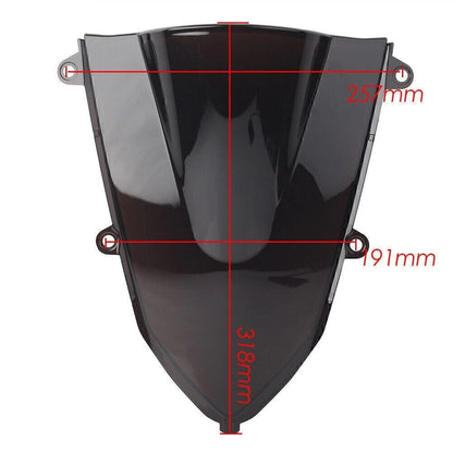Smoke Front Windshield Protector for Honda CBR500R (2019–Present)