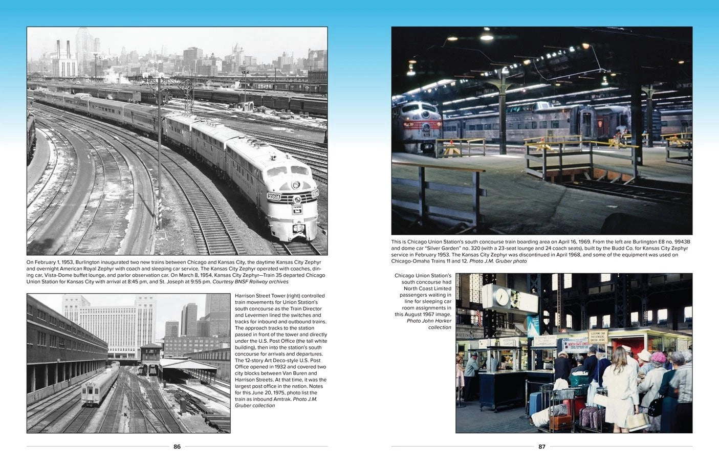 Chicago Celebrated Stations & Trains Book