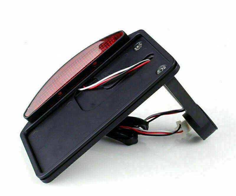 LED Side Mount License Plate Tail Brake Light for Hy Customs Choppers (T9)