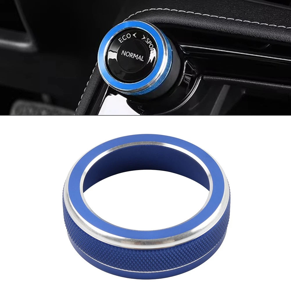 Blue Console Drive Mode Knob Surrounding Ring for Lexus NX250 350 450h (2022–2024)