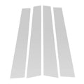 Door Pillar Window Trim Kit for Lexus GS (2012–2019) Silver Tone