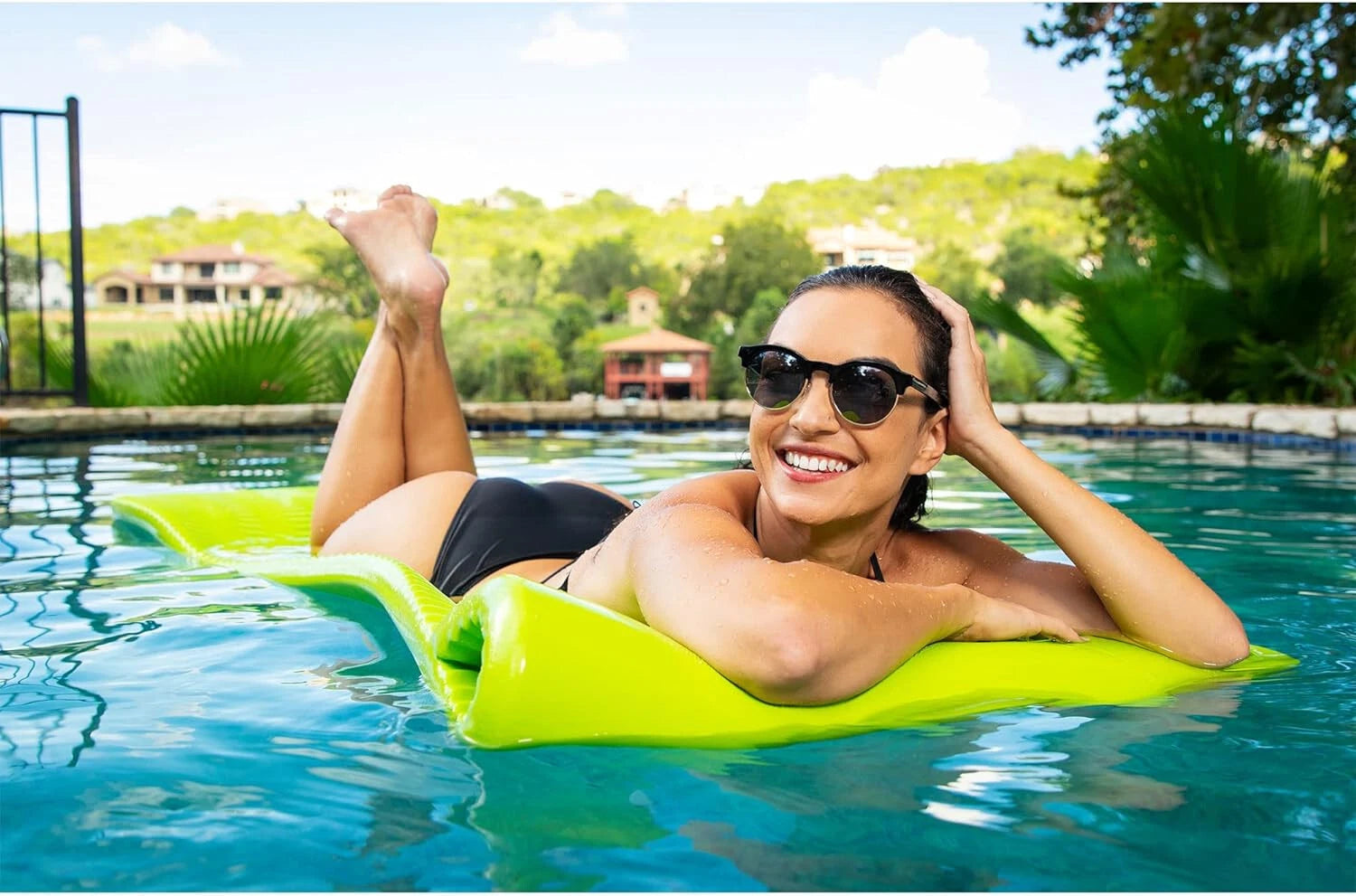 Foam Pool Float for Texas Recreation Leisure (Aquamarine)