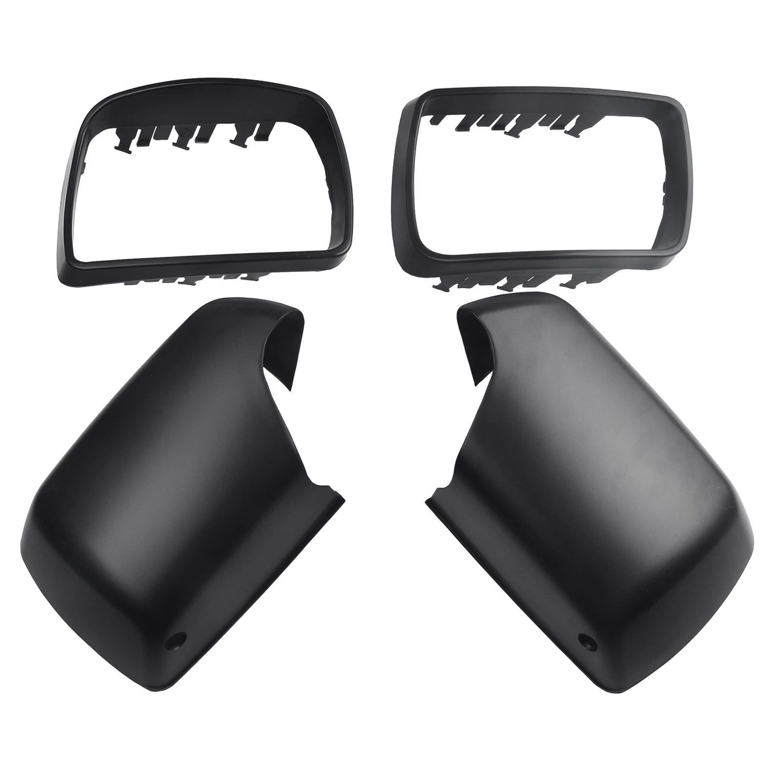 Wing Door Mirror Cover Cap + Trim Ring Set for E53 (2000–2006)