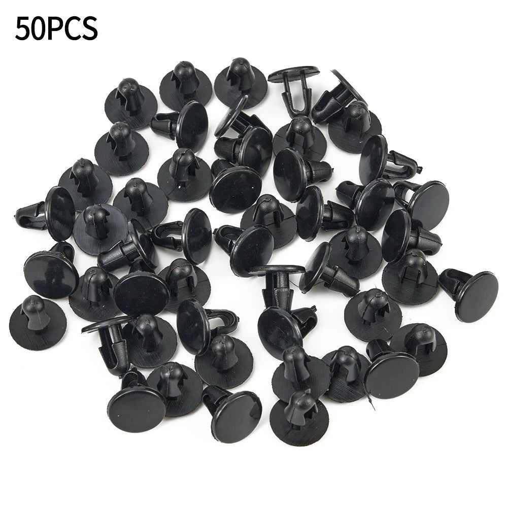 50x Plastic Fasteners for Car Door Trim Panel Clips (Universal)