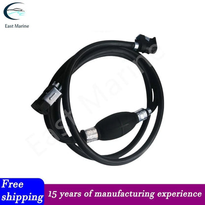 5/16" Fuel Hose Line Assembly with Primer Bulb for Marine Outboard Motors