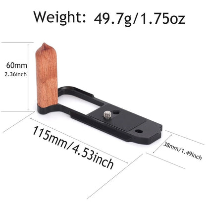 Wooden Grip Handle for Sony RX1R3
