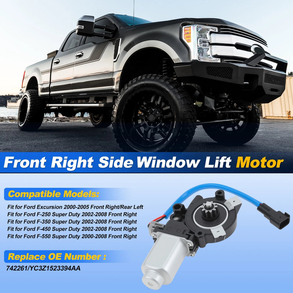 Front Right Power Window Motor for Ford Excursion (2000–2005) 742261/YC3Z152 3394AA
