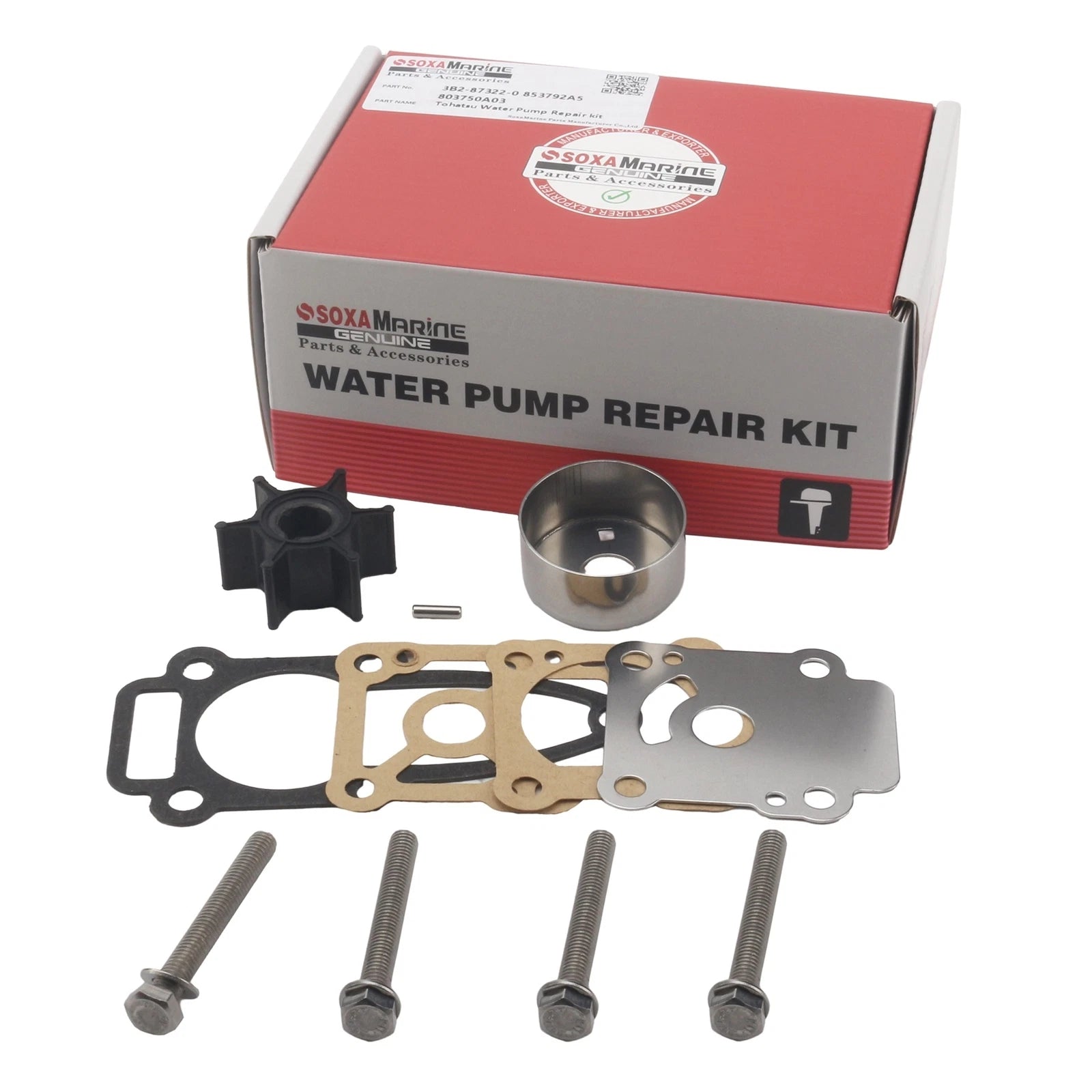 Outboard Water Pump Repair Kit for Nissan Tohatsu 8HP 9.8HP