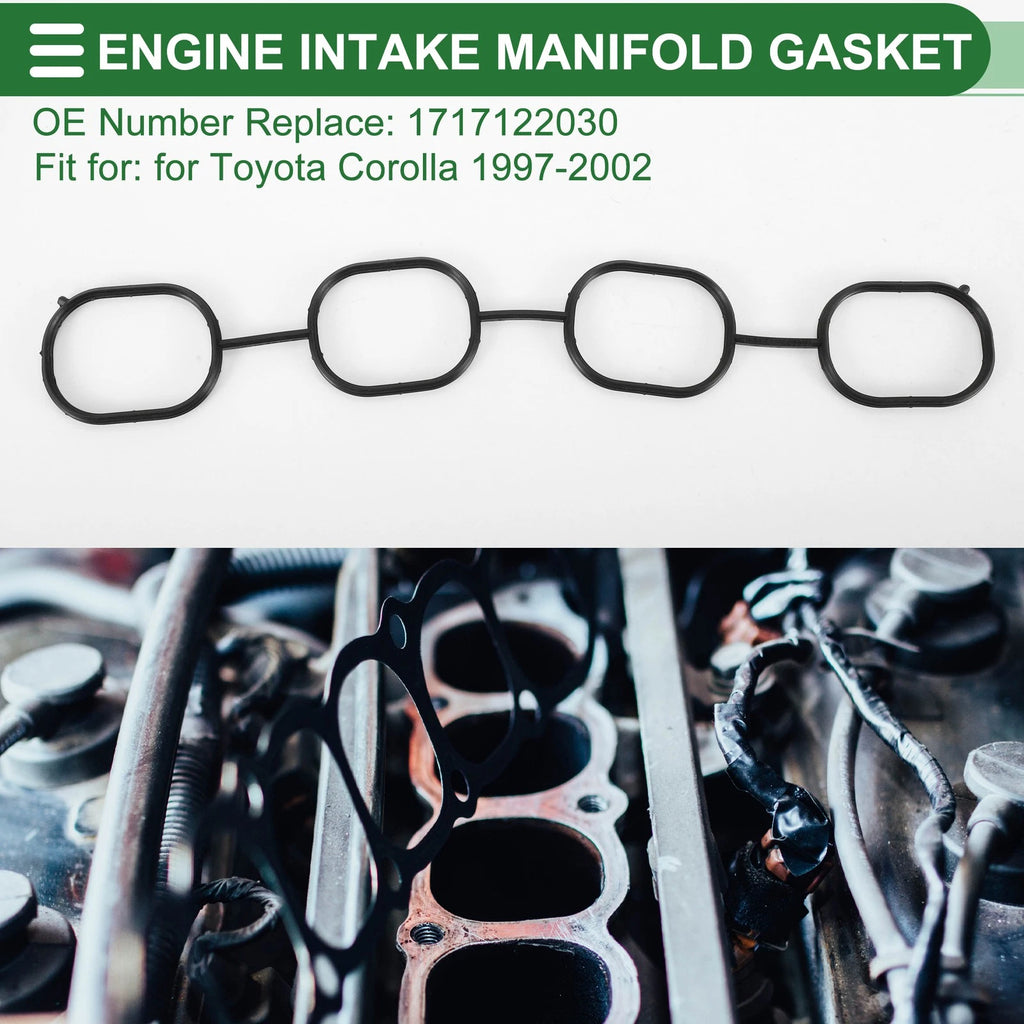 Engine Intake Manifold Gasket Replacement for Toyota Corolla (1997–2002)