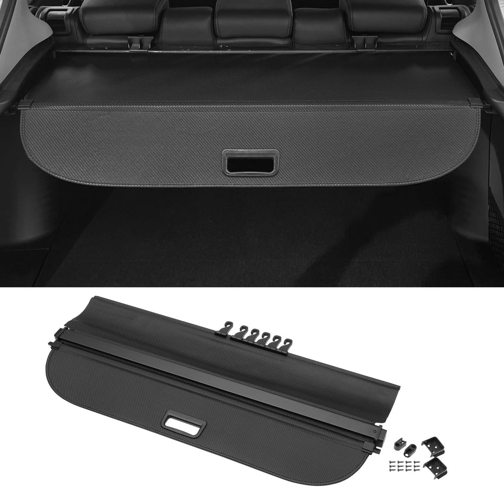 Rear Retractable Cargo Cover for BMW X1 E84 (2009–2015) Carbon Fiber Black