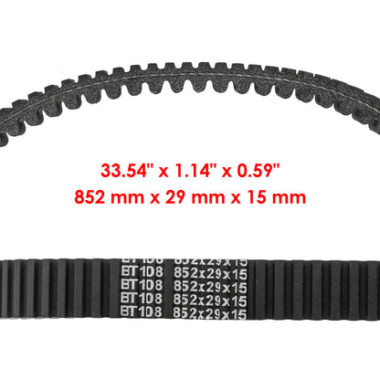 Primary Sliding Fixed Sheave Belt Replacement for Yamaha Grizzly YFM350 (2007–2014)