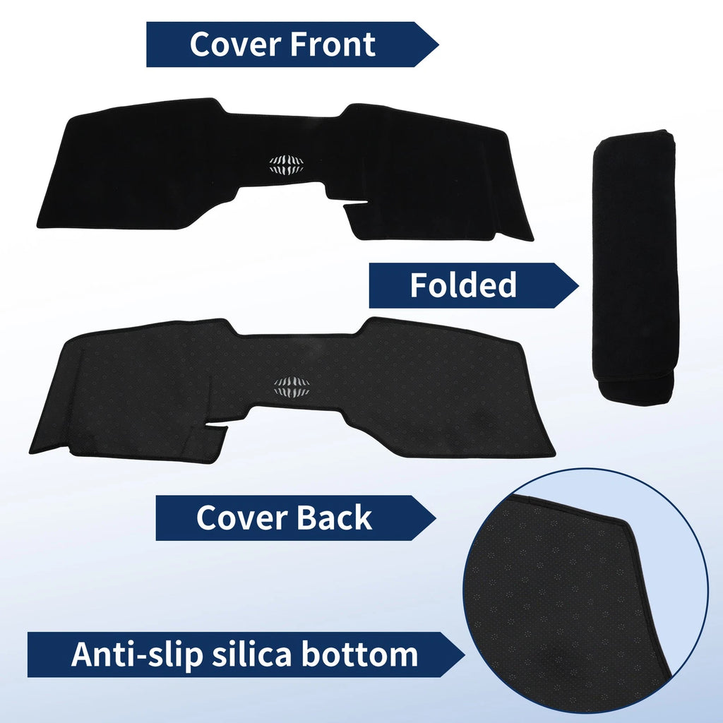 Dash Cover for Mazda CX-60 (2024–2026) Polyester Black