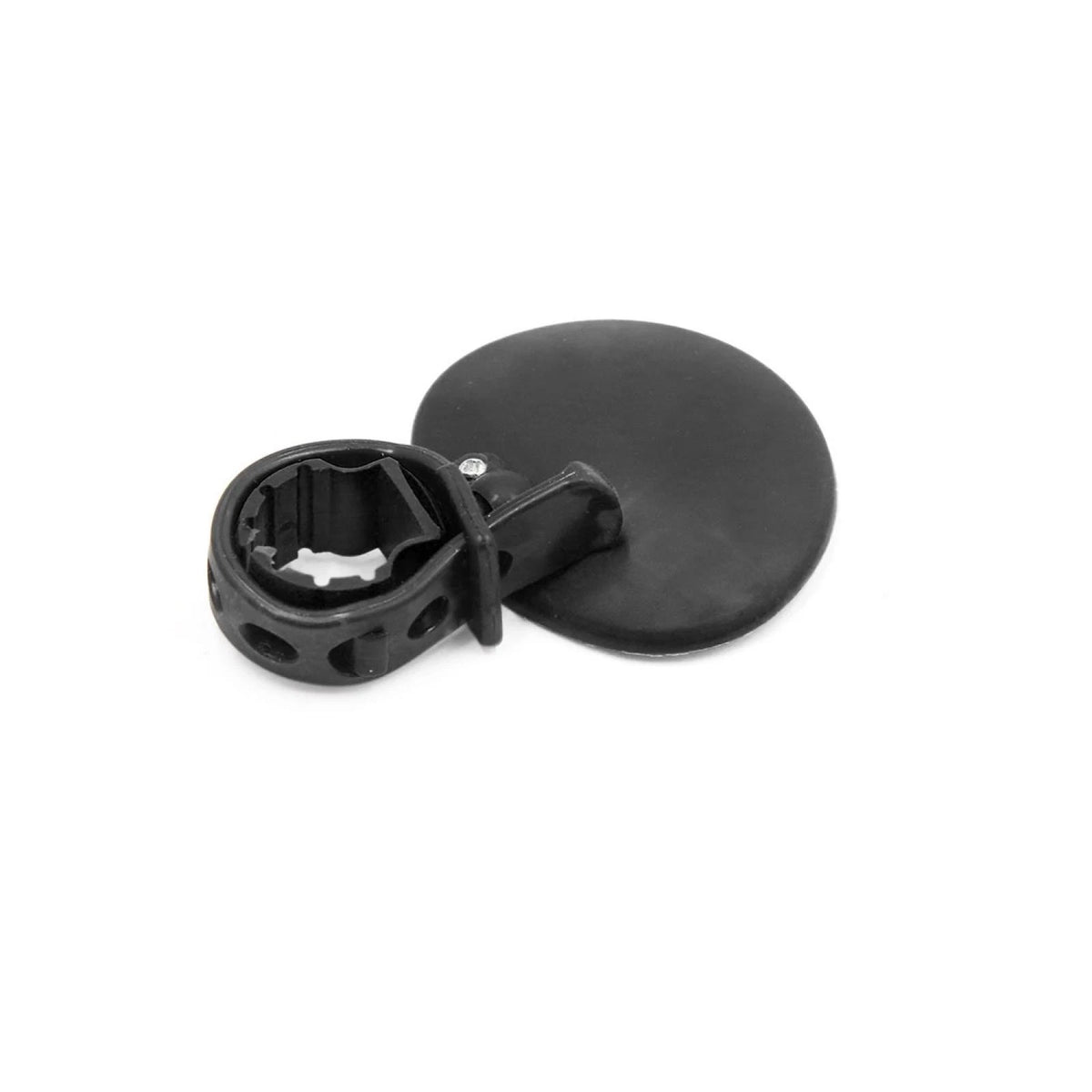 Rotaty Handlebar Mount Convex Rearview Mirror Black for Road Bike (1)