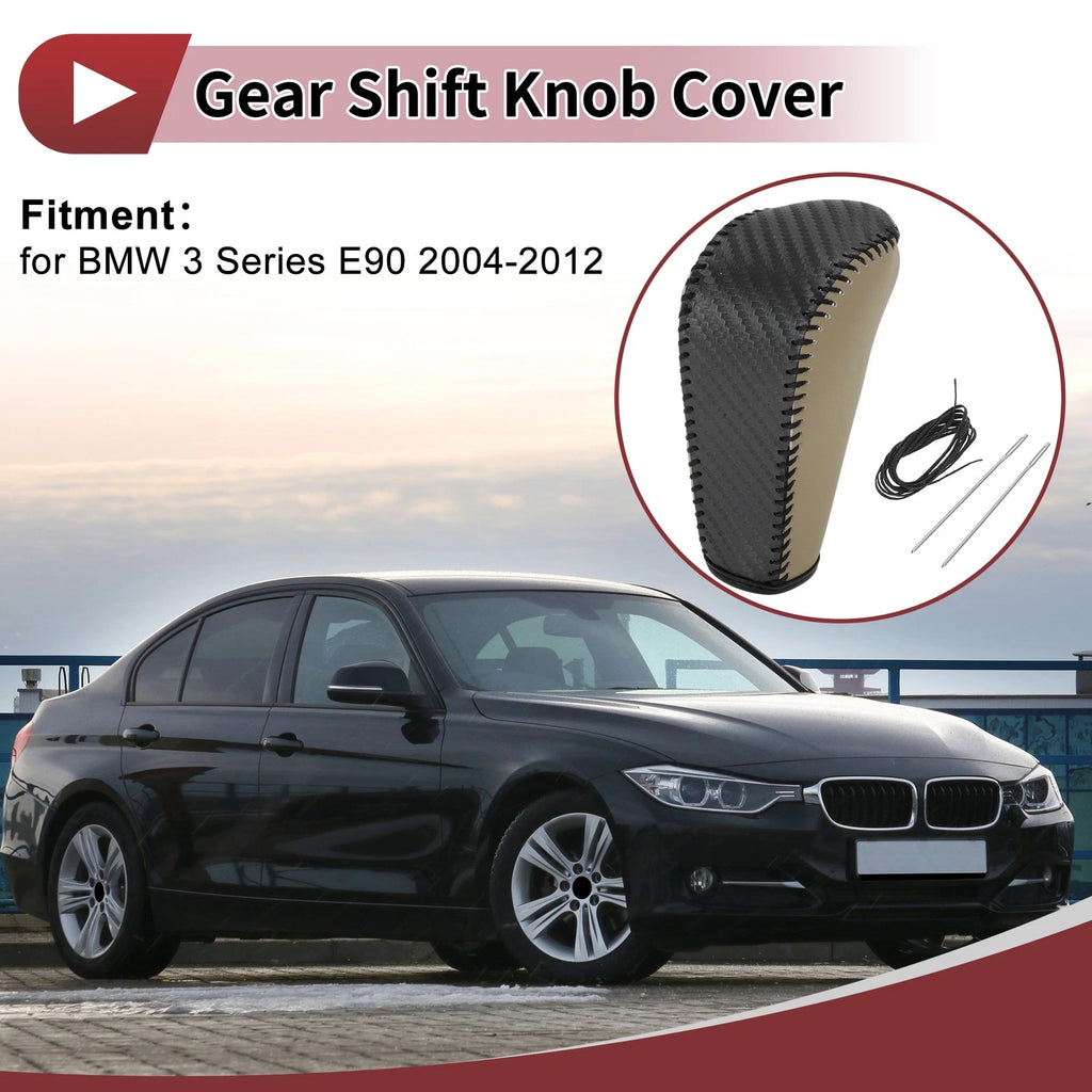 Gear Shift Knob Cover Replacement for BMW 3 Series E90 (2004–2012)