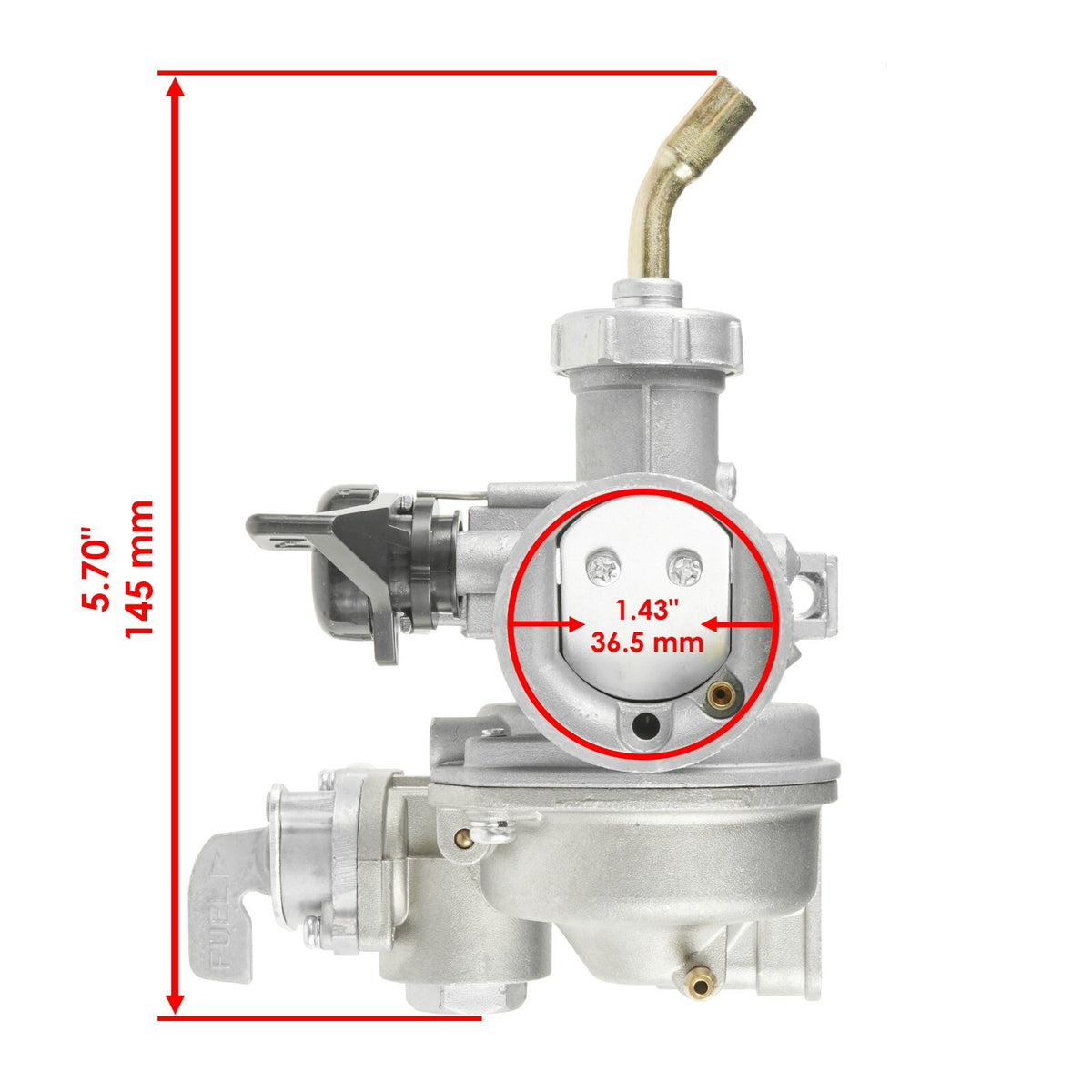 Caltric Replacement Carburetor for Honda ATC110 (1983–1984)